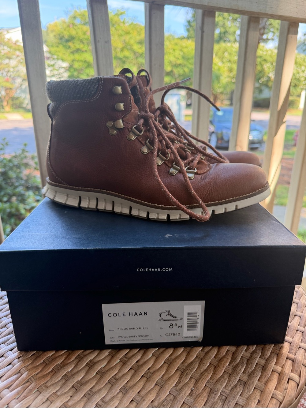 Cole Haan Men's Zerogrand Hiker Waterproof Boots Men’s 8.5